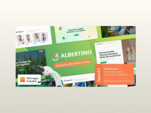 Albertino – Laboratory WordPress Theme