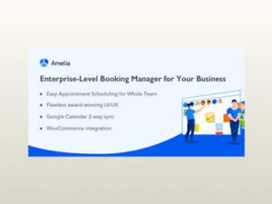 Amelia – Enterprise-Level Appointment Booking WordPress Plugin