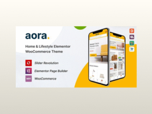 Aora – Home & Lifestyle Elementor WooCommerce Theme