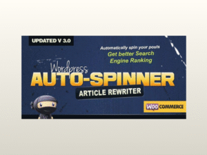 WordPress Auto Spinner – Articles Rewriter