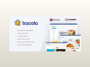 Bacola – Grocery Store and Food eCommerce Theme