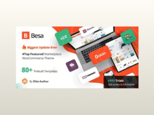 Besa – Elementor Marketplace WooCommerce Theme