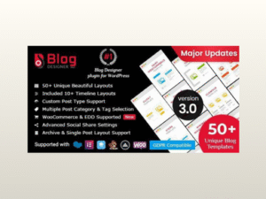 Blog Designer PRO for WordPress