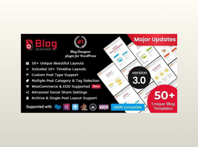 Blog Designer PRO for WordPress