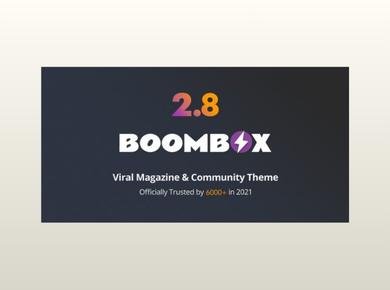 BoomBox – Viral Magazine WordPress Theme