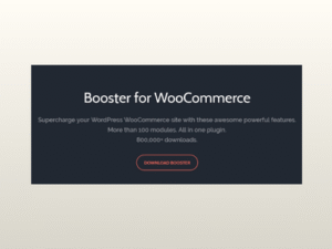 Booster Plus for WooCommerce