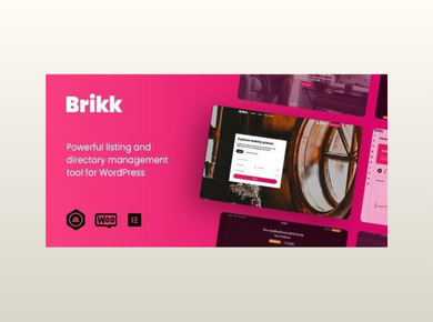 Brikk – Directory & Listing WordPress Theme