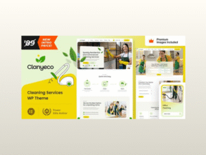 Clany – Cleaning Services WordPress Theme