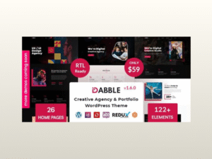 Dabble – Creative Agency & Portfolio