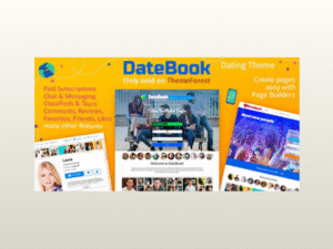 DateBook – Dating WordPress Theme
