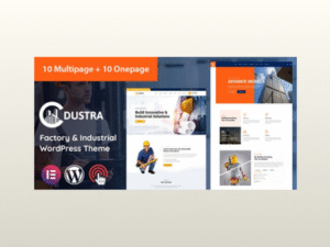 Dustra – Factory Industrial WordPress