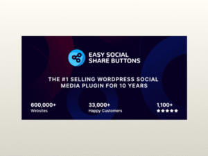 Easy Social Share Buttons for WordPress