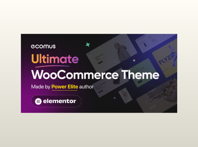 Ecomus – Multipurpose WooCommerce Theme