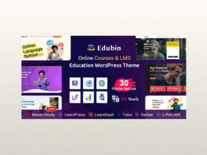Edubin – Education WordPress Theme