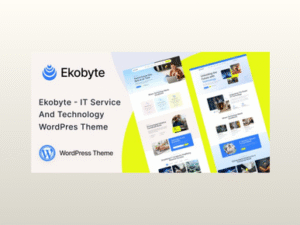 Ekobyte – IT Service & Technology WordPress Theme