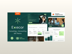 Execor – Accounting and Management Consulting WordPress Theme