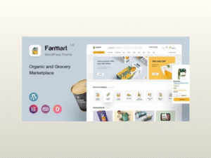 Farmart – Organic & Grocery Marketplace WordPress Theme