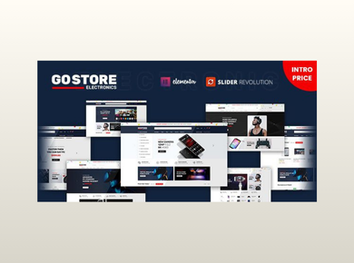 GoStore – Elementor WooCommerce WordPress Theme