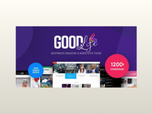 GoodLife – Magazine & Newspaper WordPress Theme
