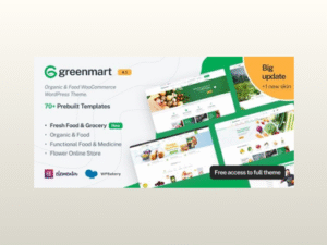 GreenMart – Organic & Food WooCommerce WordPress Theme