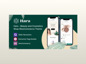Hara – Beauty and Cosmetics Shop WooCommerce Theme