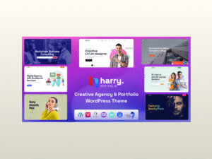 Harry – Creative Agency & Portfolio WordPress Theme + RTL