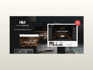 Hotel Master Booking WordPress Theme