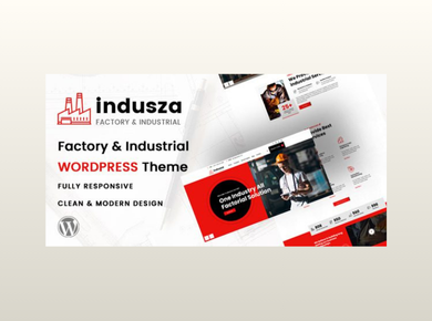 Indusza – Industrial & Factory WordPress