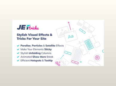 JetTricks – Visual Effects for Elementor
