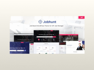 Jobhunt – Job Board WordPress theme for WP Job Manager