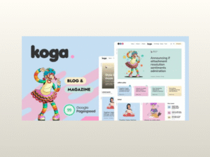 Koga – Blog & Magazine WordPress Theme