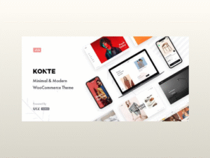 Konte – Minimal & Modern WooCommerce WordPress Theme