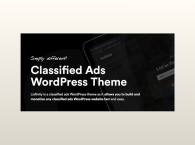 Lisfinity – Classified Ads WordPress Theme