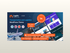 Logitic – Transportation & Logistics WordPress Theme