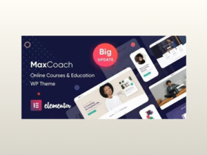 MaxCoach – Online Courses, Personal Coaching & Education WP Theme