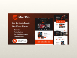 Mechpro – Car Service & Repair WordPress Theme