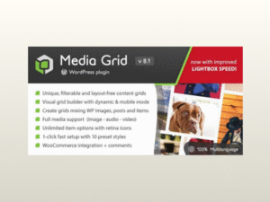 Media Grid – WordPress Responsive Portfolio