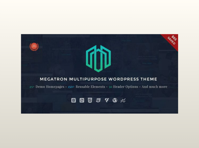 Megatron – Responsive MultiPurpose WordPress Theme