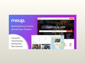 Meup – Event Marketplace WordPress Theme
