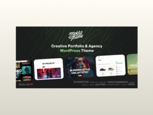 Mokko – Creative Portfolio & Agency WordPress Theme