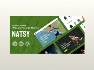 Natsy – Sports Store WooCommerce Theme