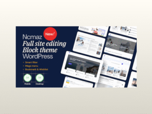 Ncmaz – News Magazine Full Site Editing WordPress Block Theme
