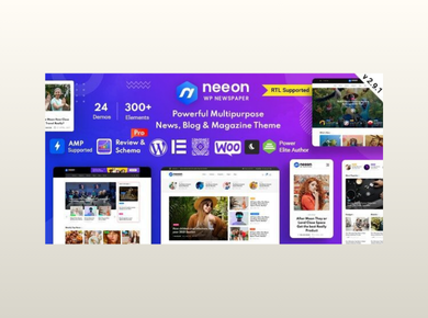 Neeon – WordPress News Magazine Theme