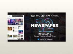 Newspaper – News & WooCommerce WordPress Theme