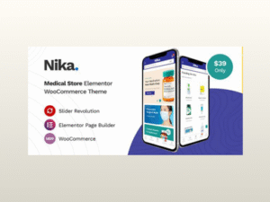 Nika – Medical Elementor WooCommerce Theme