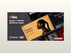 Oblo – Creative Agency Portfolio WordPress Theme