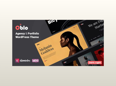Oblo – Creative Agency Portfolio WordPress Theme