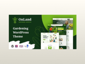 OnLand – Gardening WordPress Theme