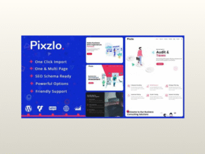 Pixzlo – Creative Theme for Professionals