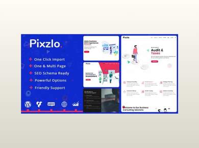 Pixzlo – Creative Theme for Professionals